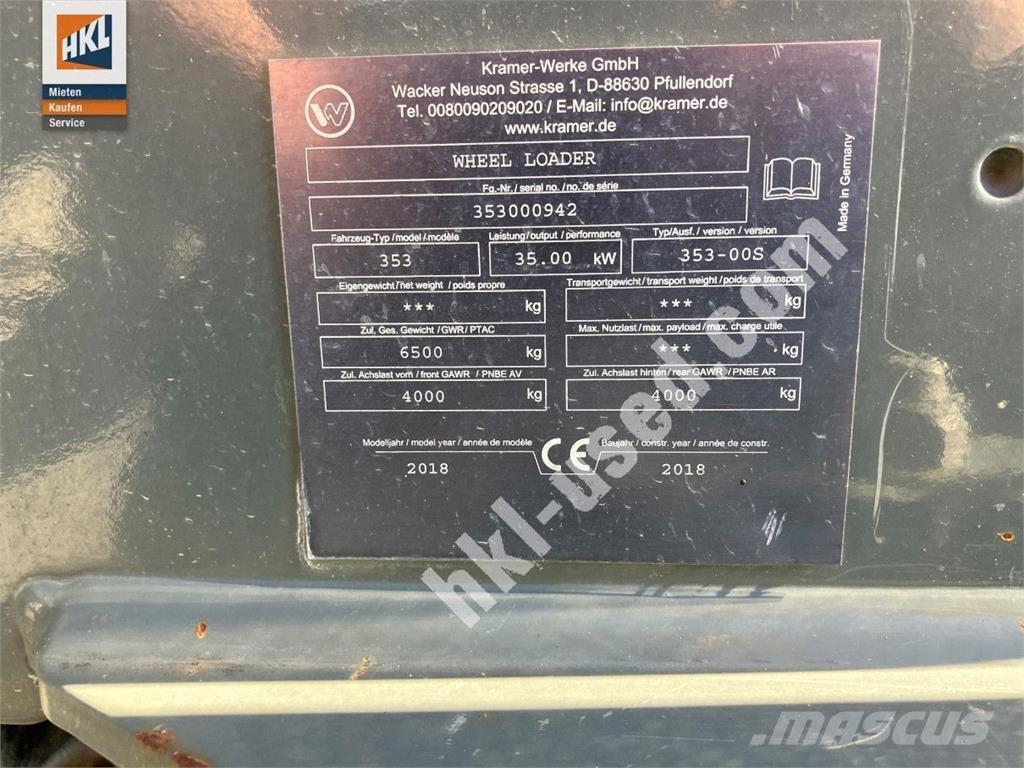 Kramer 5075 Фронтальні навантажувачі
