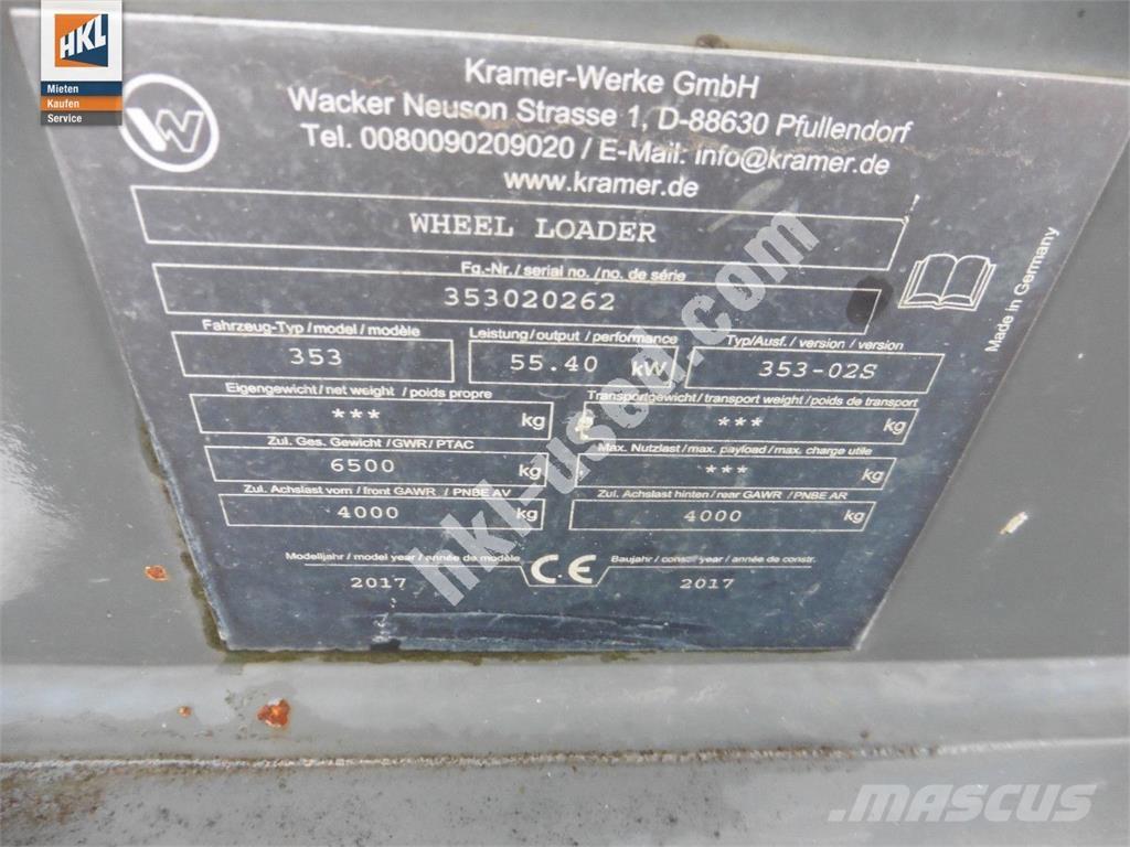 Kramer 5095 Фронтальні навантажувачі