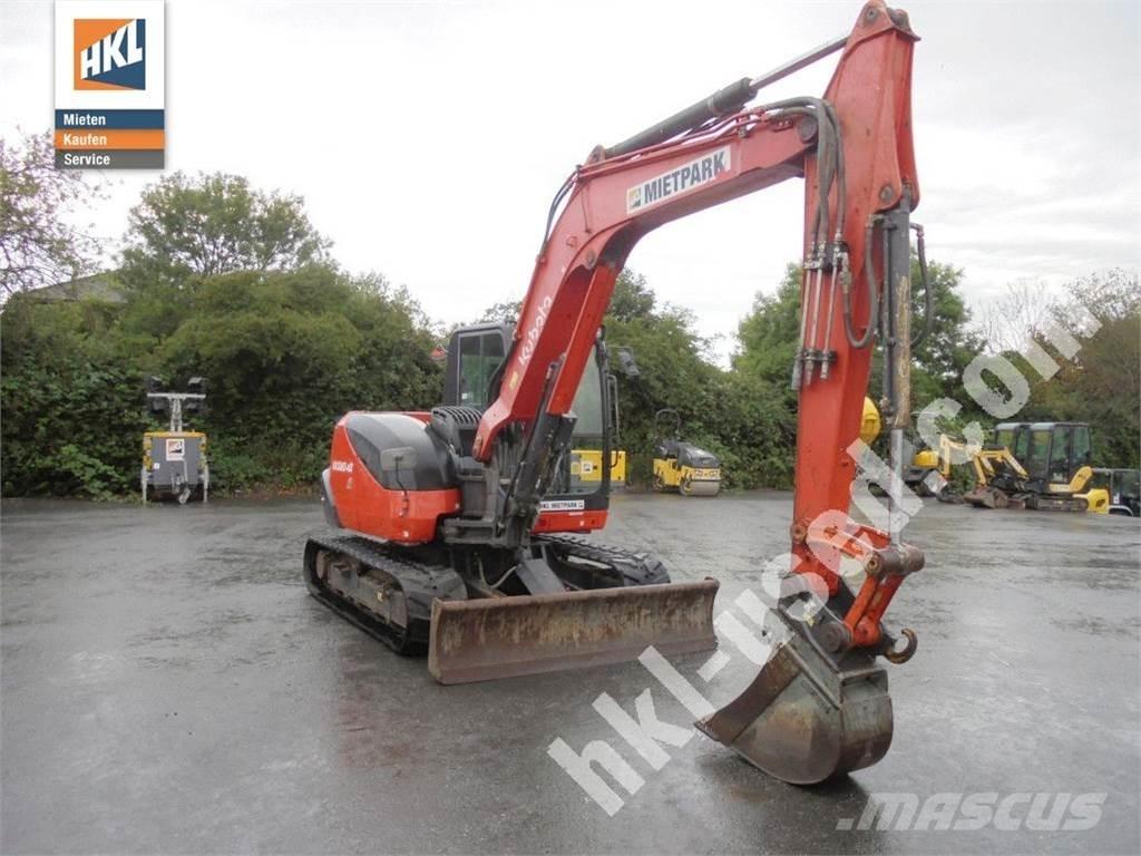 Kubota KX 080-4 Міні-екскаватори < 7т