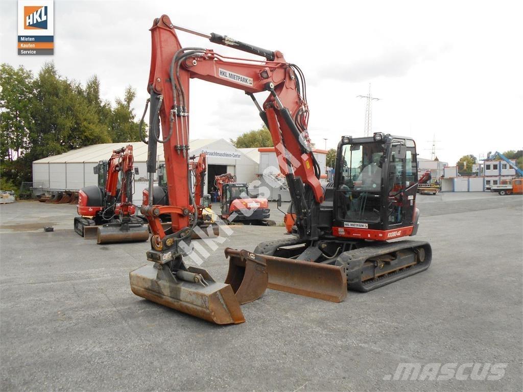 Kubota KX 080-4 Міні-екскаватори < 7т