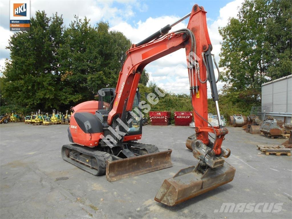 Kubota KX 080-4 Міні-екскаватори < 7т
