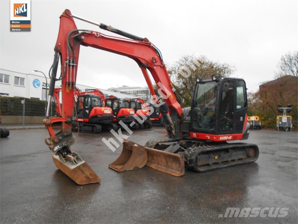 Kubota KX 080-4 Міні-екскаватори < 7т