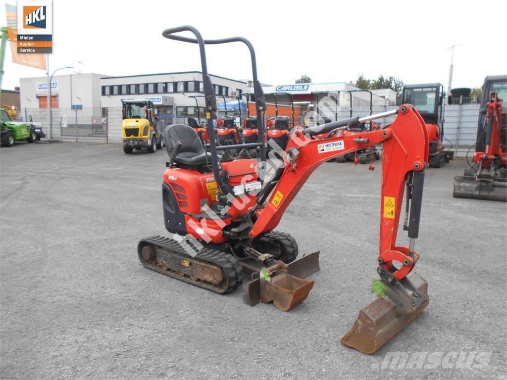 Kubota U 10-3 Міні-екскаватори < 7т