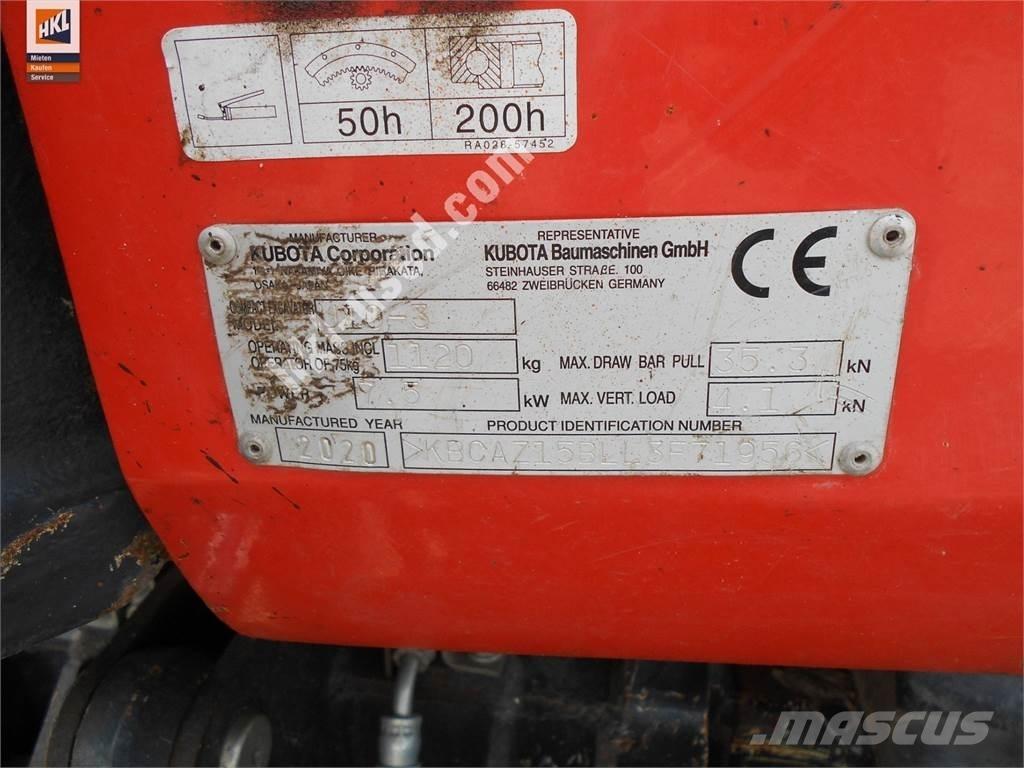 Kubota U 10-3 Міні-екскаватори < 7т