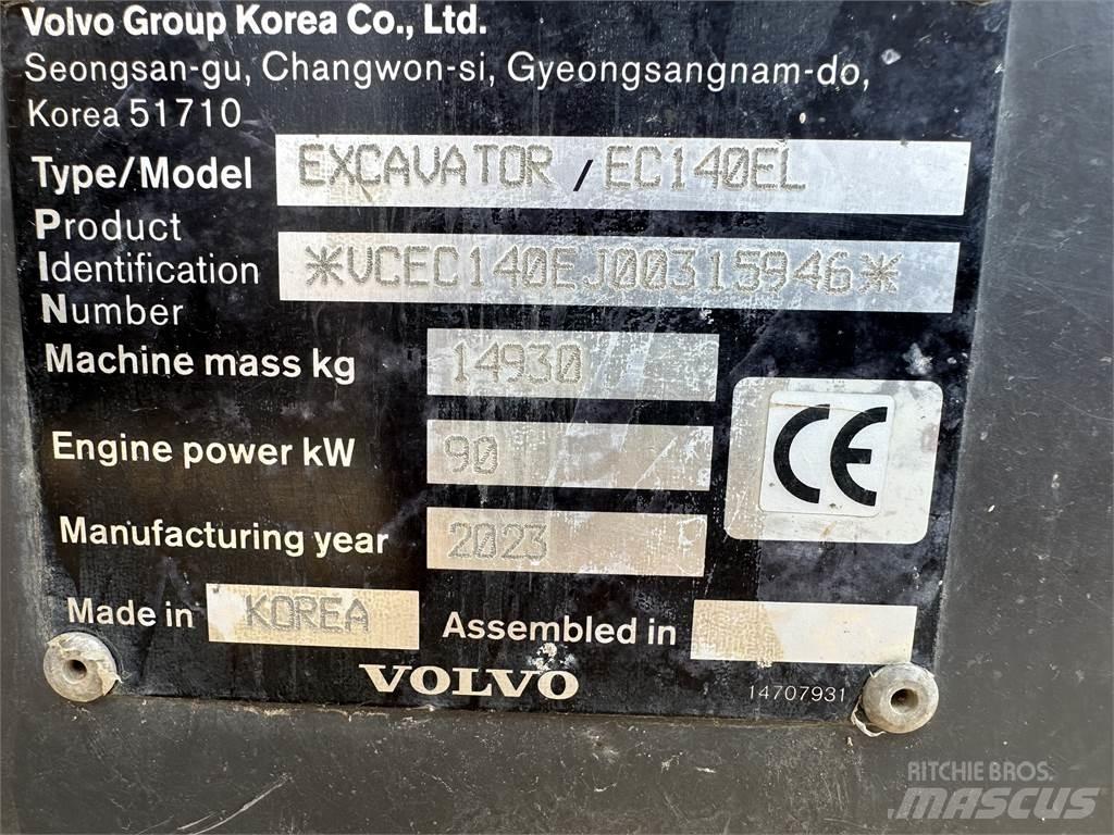  2023 Volvo EC140EL Будтехніка - Інші