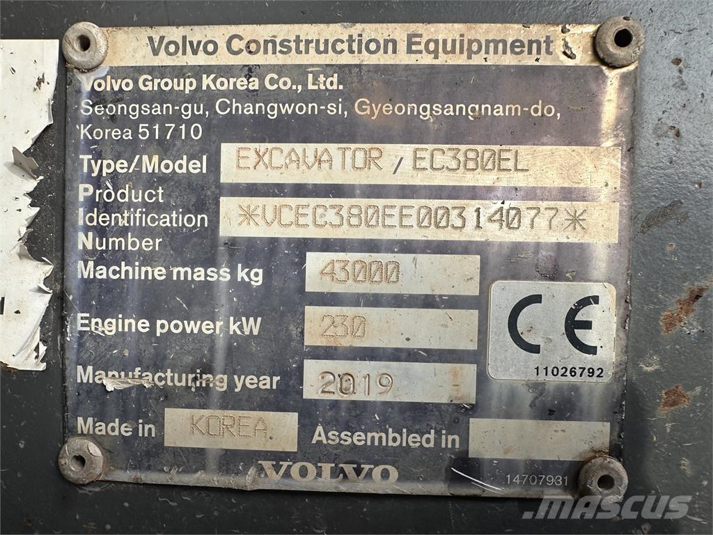 Volvo EC380E Будтехніка - Інші