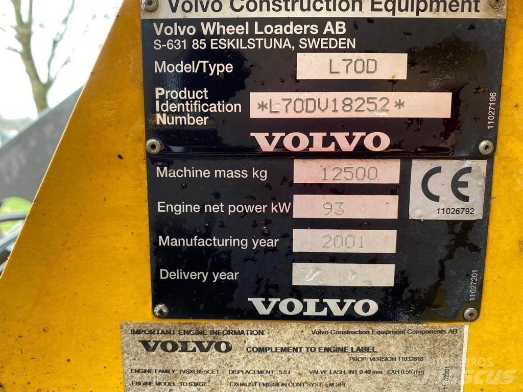 Volvo L70D Фронтальні навантажувачі