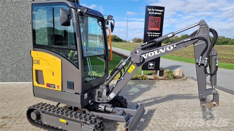 Volvo EC18E Міні-екскаватори < 7т