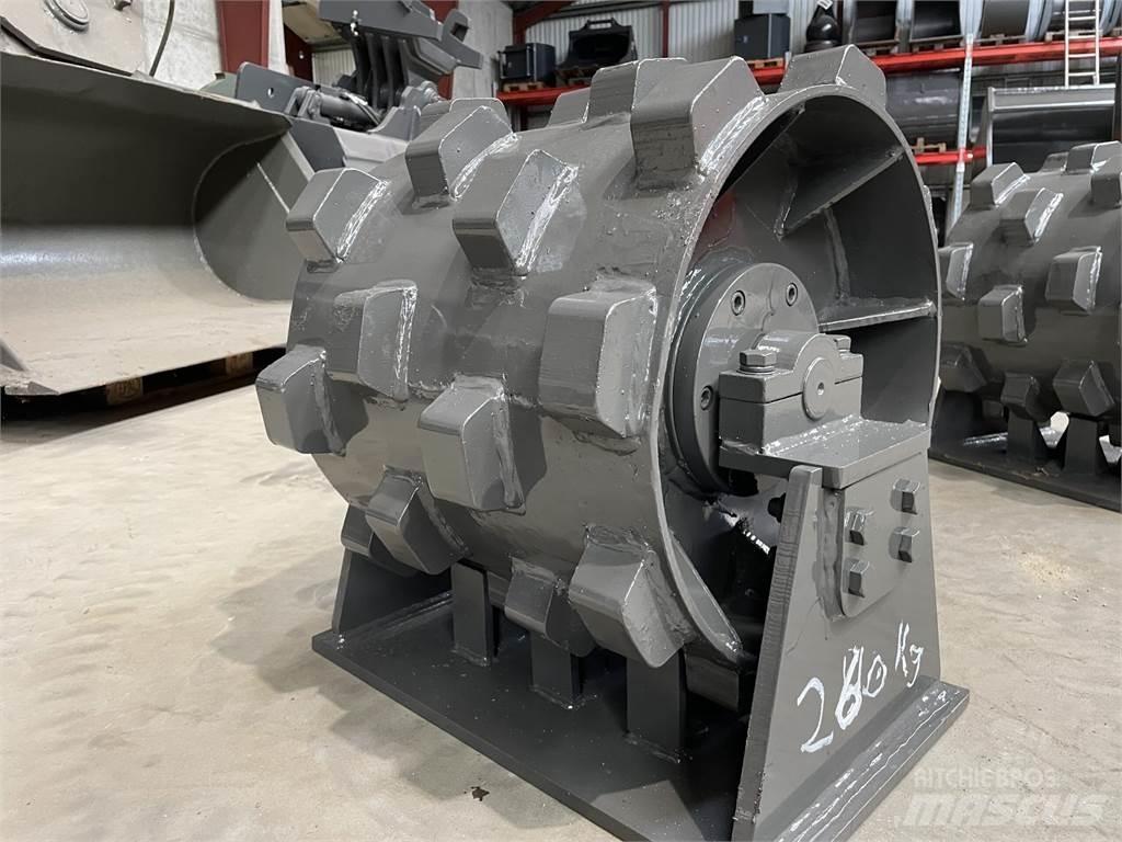  450 mm kompaktorhjul Пневматичні катки