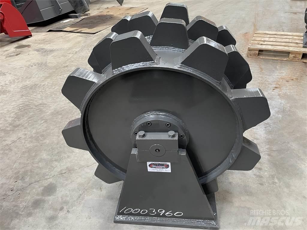  650 mm kompaktorhjul Пневматичні катки