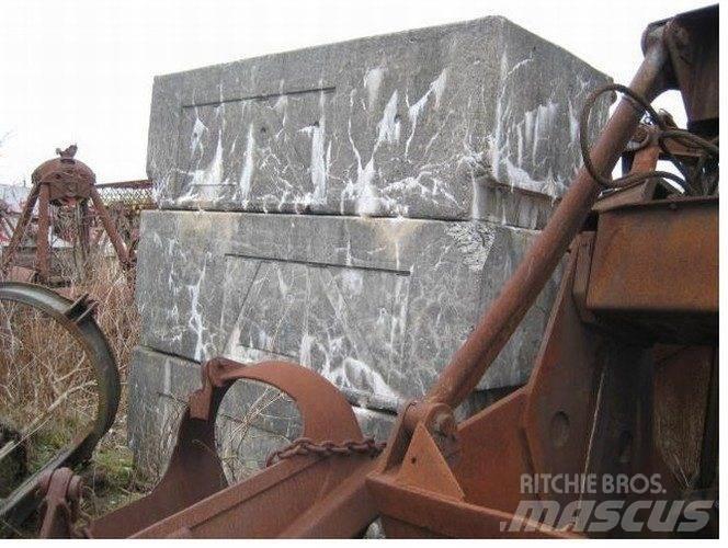  Ballastvægte 3 stk. - 3500 kg Запчастини для кранів