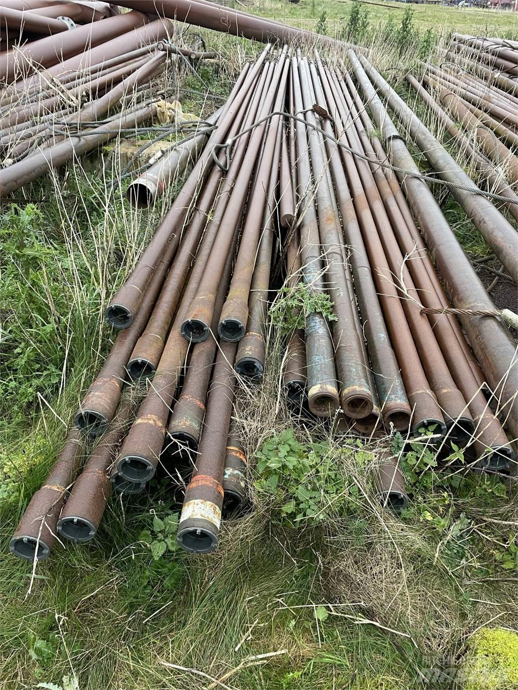  Borerør 73 mm - 25 stk Трубопровідне обладнання