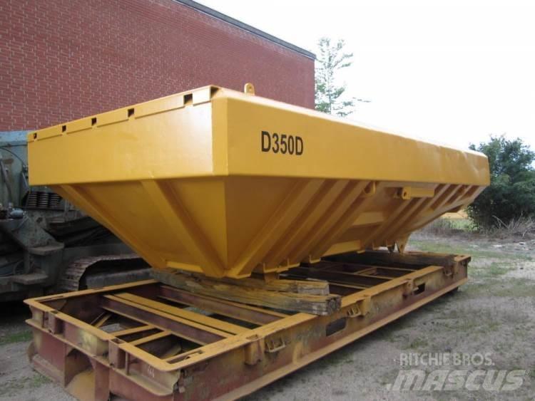 CAT D350D dumperkasse, brugt Міні самоскиди