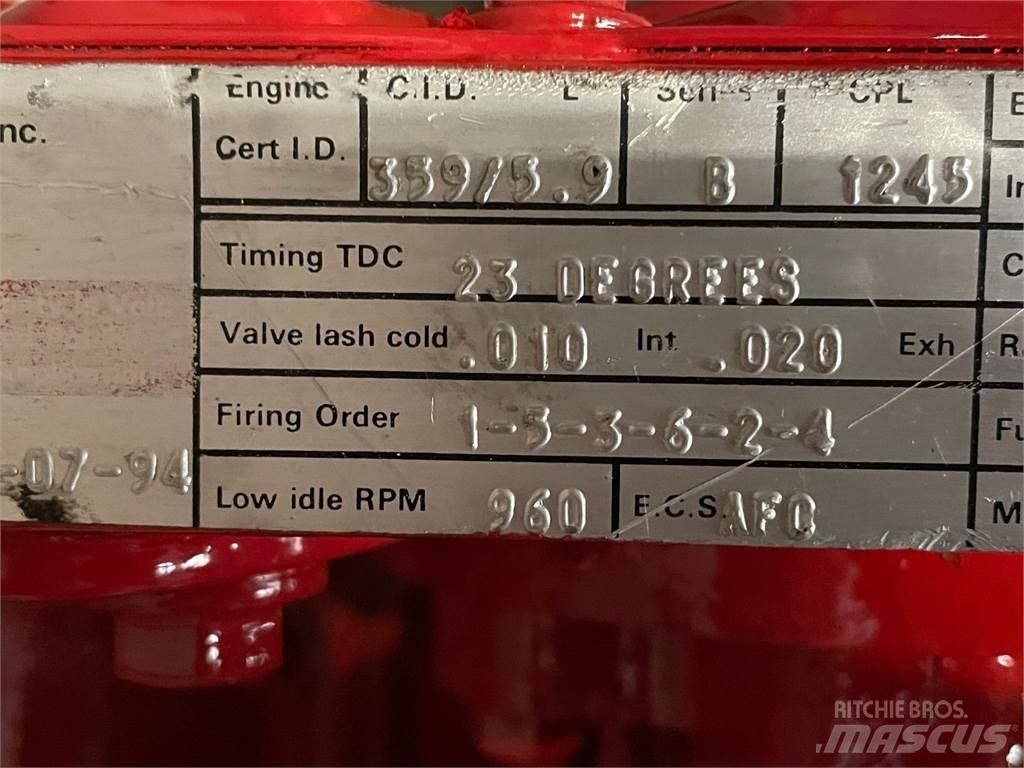 Cummins 6BT5,9-C motor Двигуни