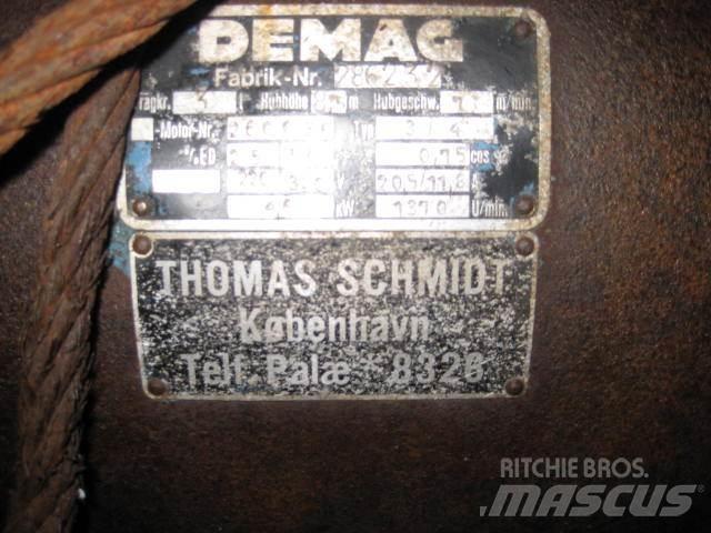 Demag spil 3 ton Підйомно-транспортне обладнання і вантажні ліфти