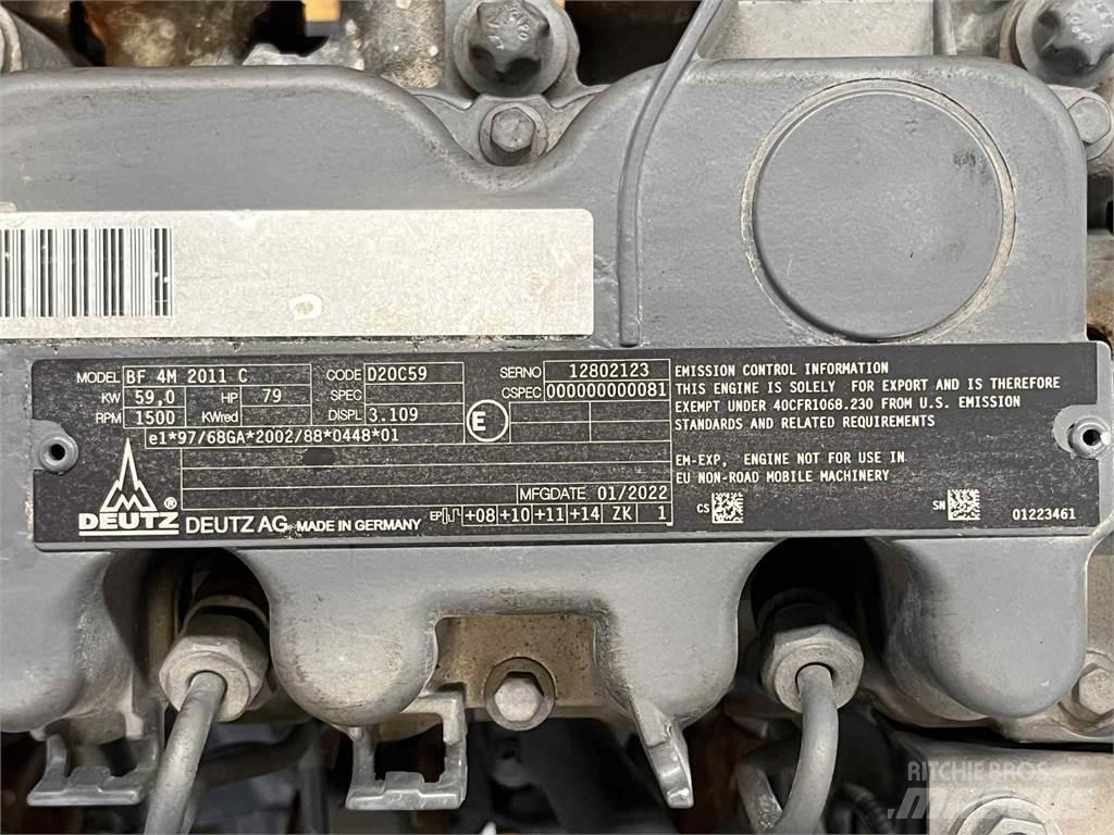 Deutz BF 4M 2011 C motor Двигуни