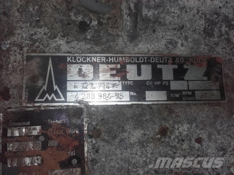 Deutz F12L 714A motor Двигуни