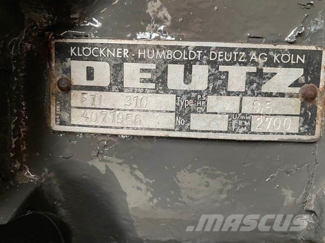 Deutz F1L 310 motor Двигуни