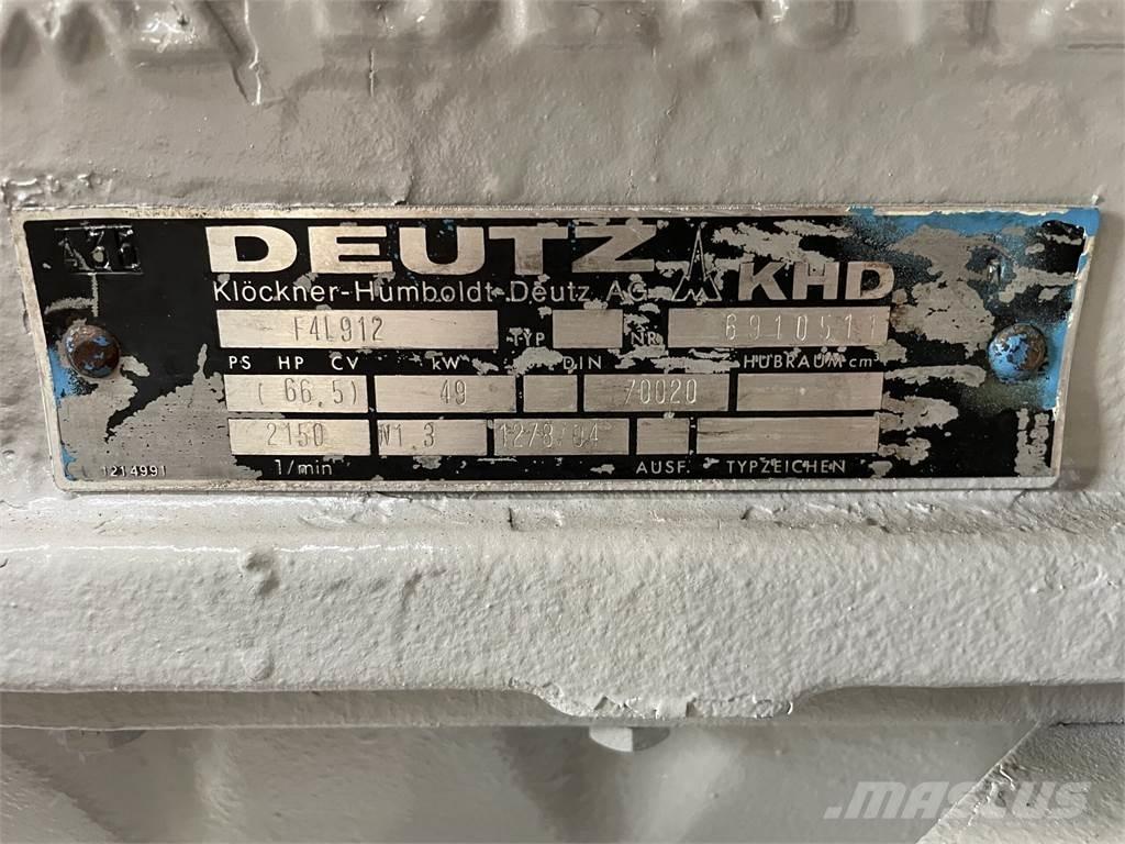 Deutz F4L 912 motor Двигуни