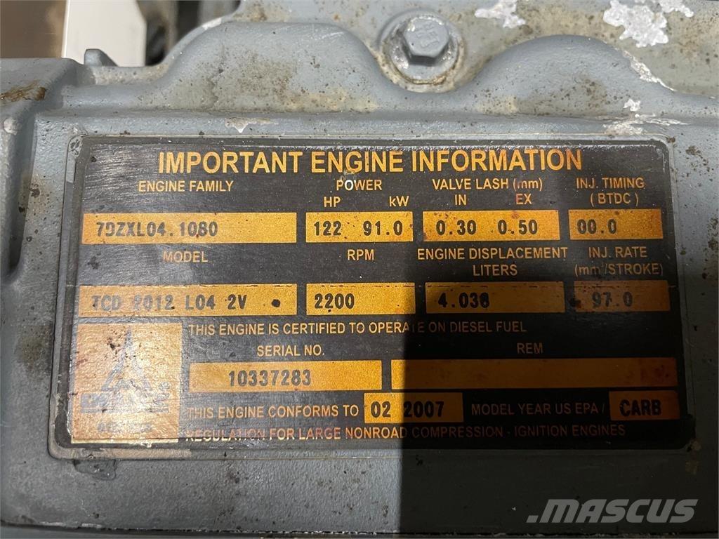 Deutz TCD2012 L04 2V motor Двигуни