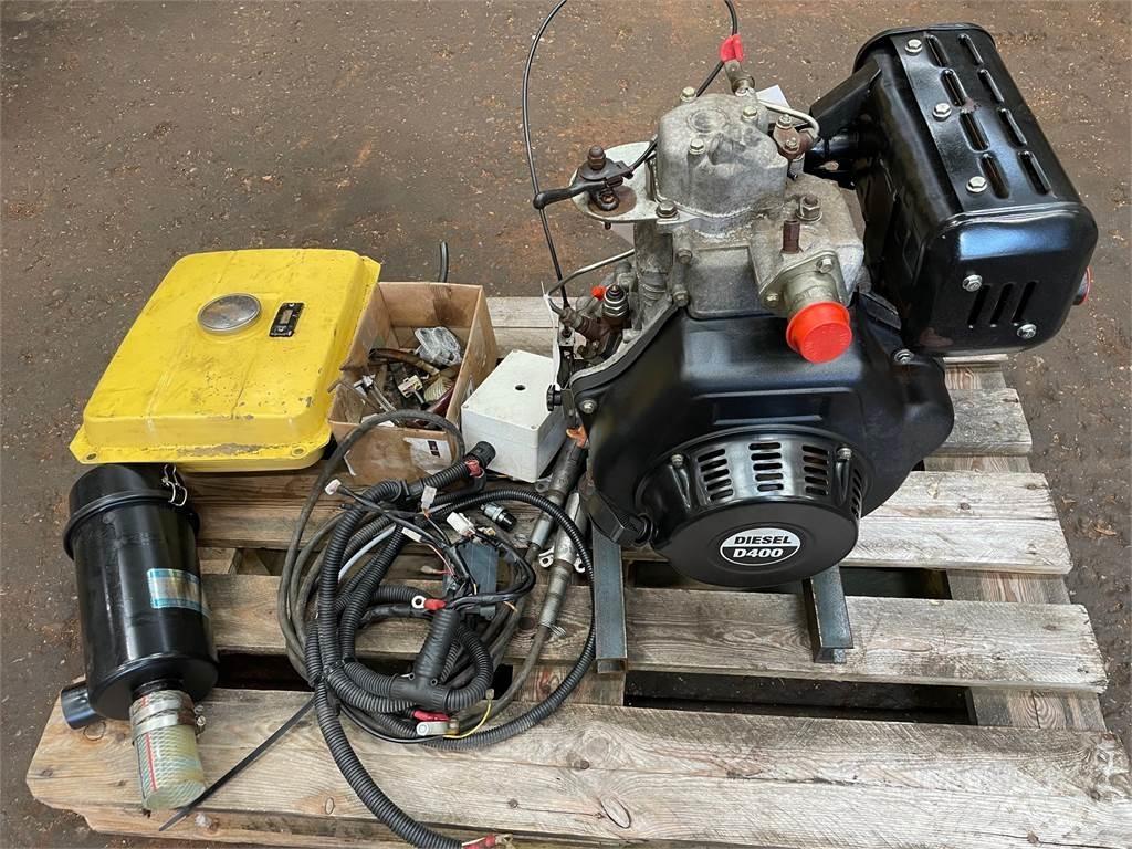  Diesel engine D400/E - 1 cyl. Двигуни