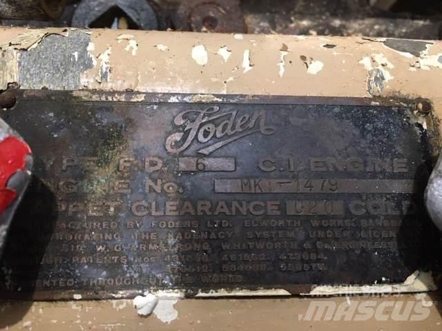 Foden type FD6 motor Двигуни