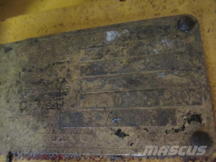  Frontaksel ex. Volvo A25C Осі