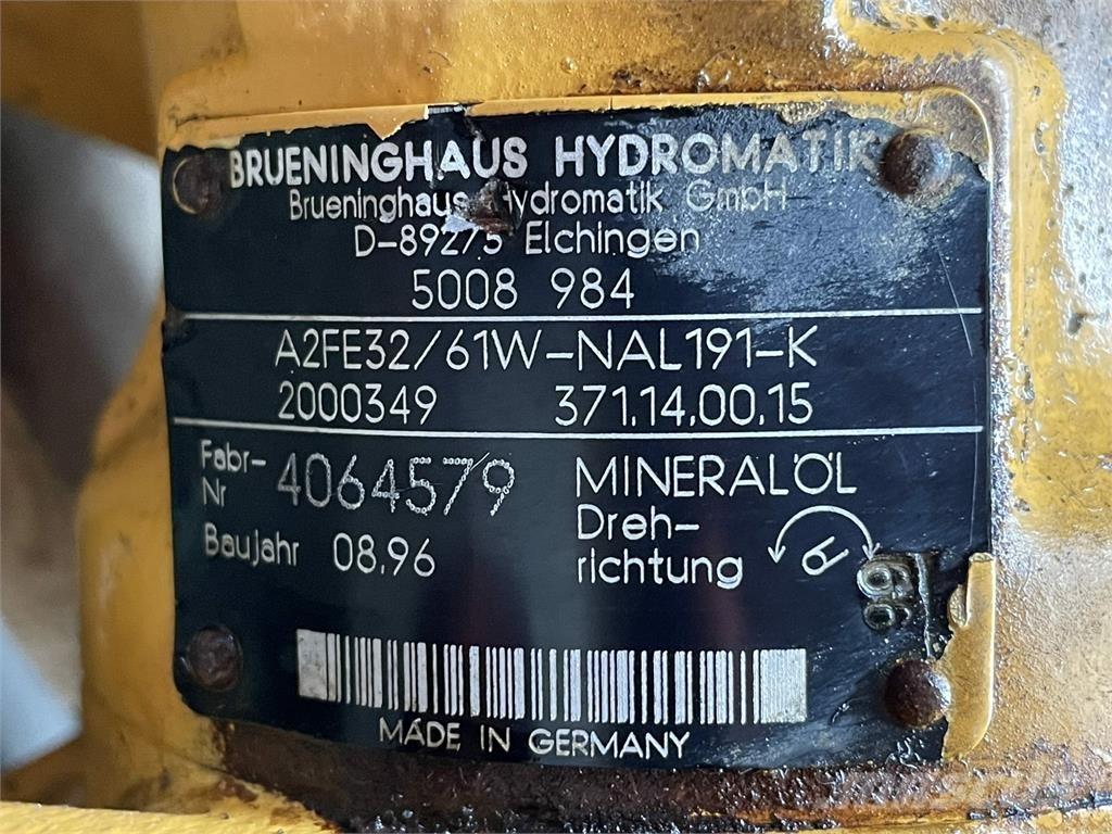 Liebherr R312 Krøjegear Коробка передач
