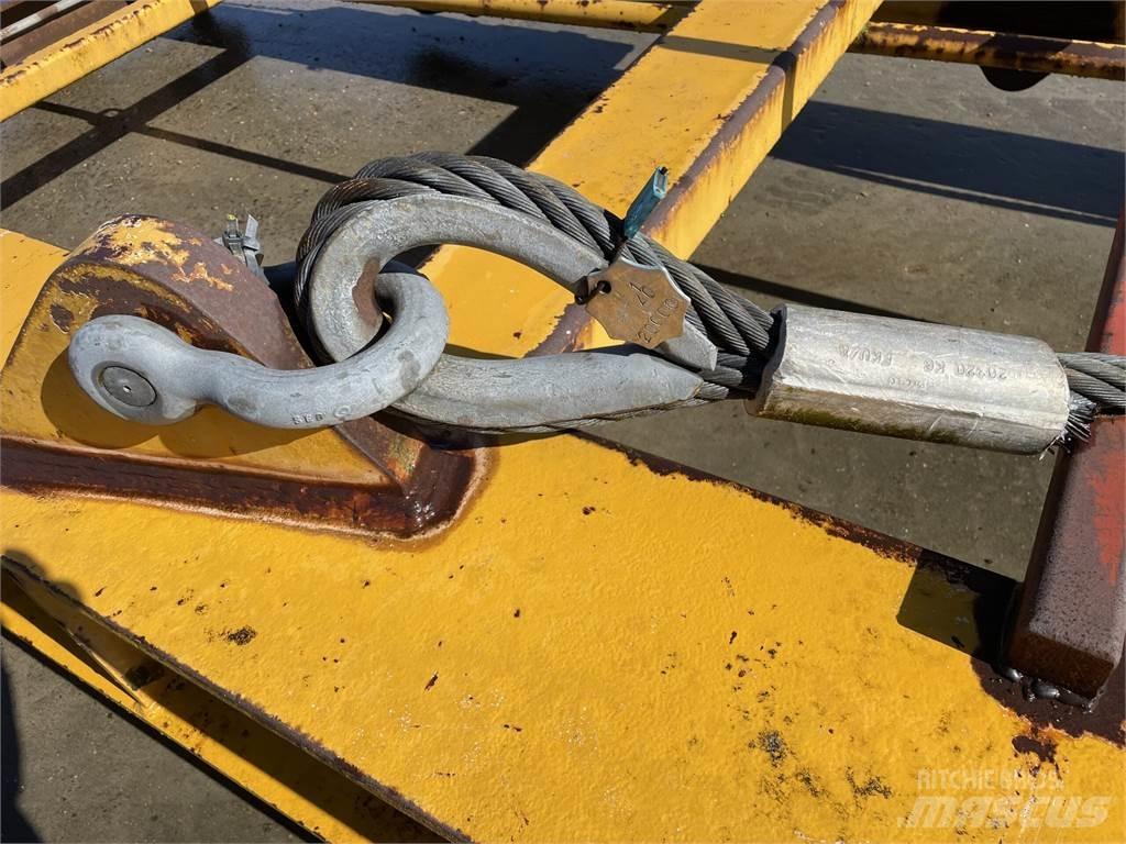  Løfteåg 42 ton Запчастини для кранів
