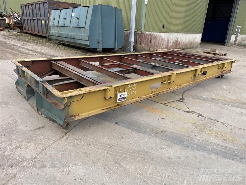  Maft trailer 20ft - 25 ton Низькорамні напівпричепи