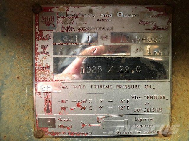  MGH gear Type 431T Коробки передач