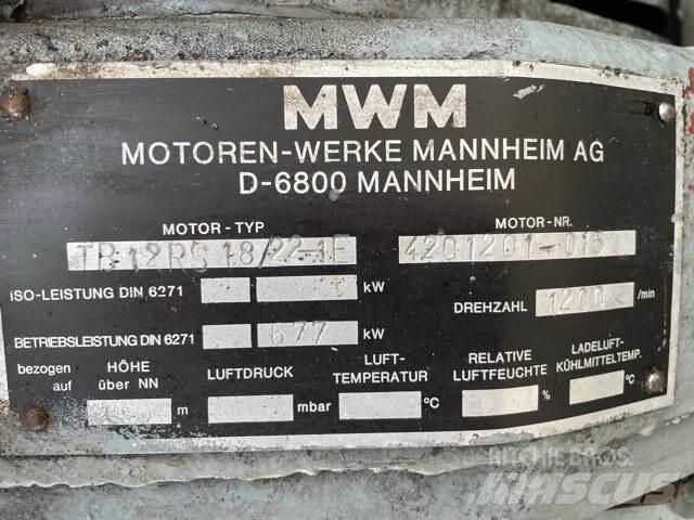 MWM TB12RS 18/22-1E motor Двигуни