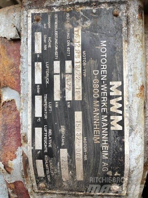 MWM TB12RS 18/22-1E motor Двигуни