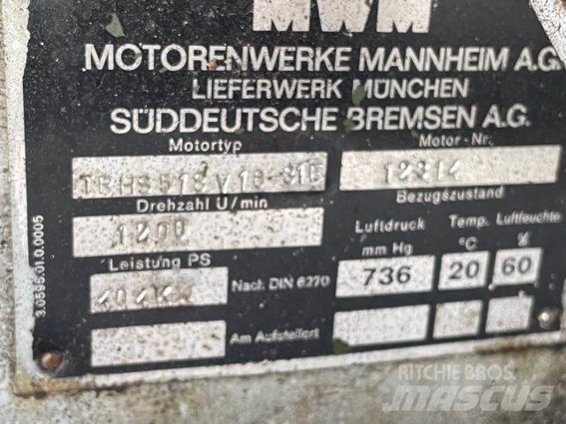 MWM TRHS 518V16-31E motor Двигуни