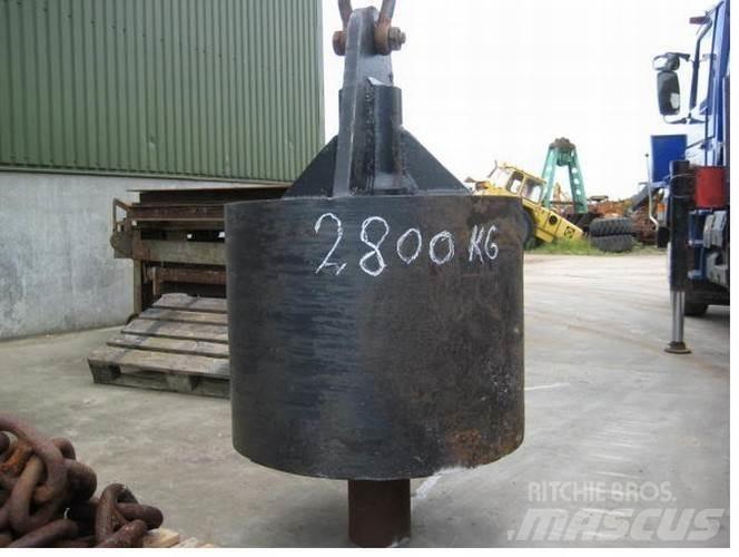  Nedbrydningskugle 2800 kg Будівельні роздрібнювачі