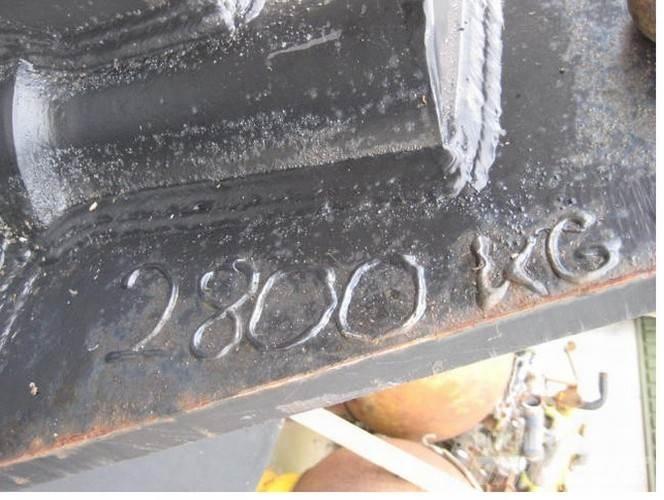  Nedbrydningskugle 2800 kg Будівельні роздрібнювачі