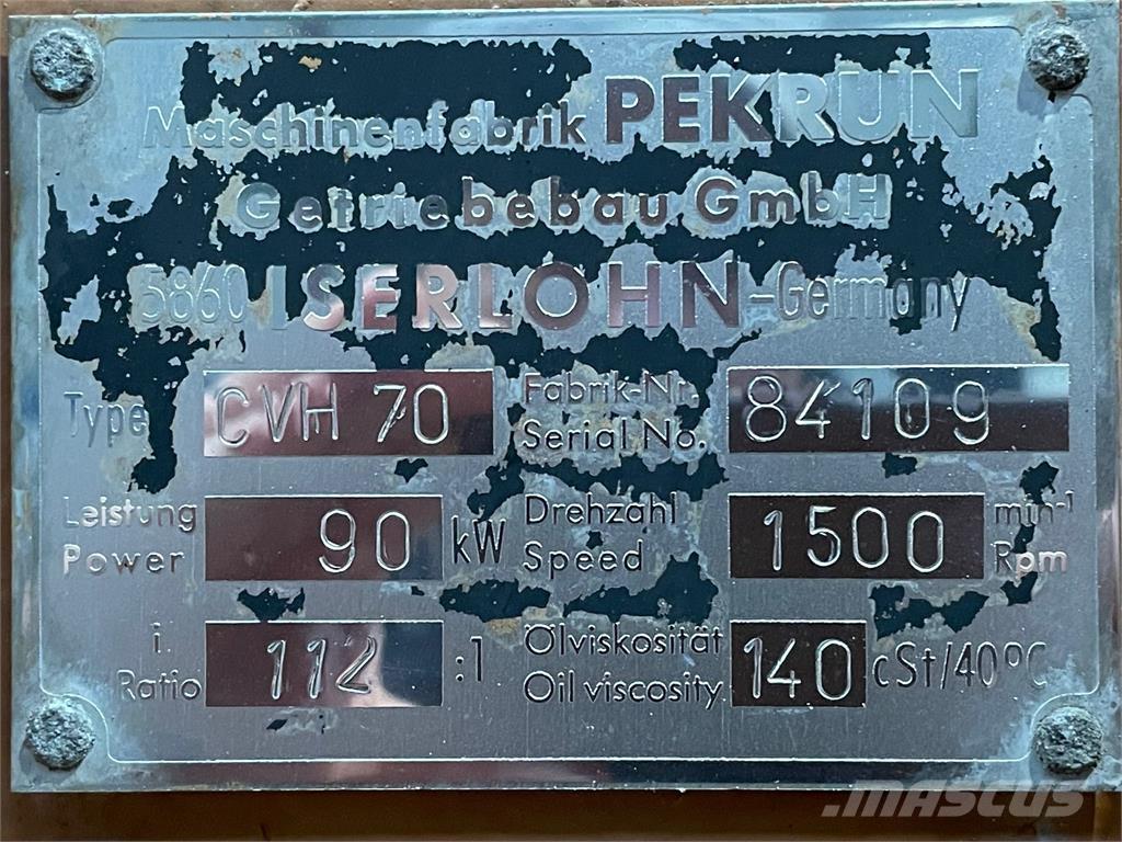  Pekrun Type CVH70 gear Коробки передач