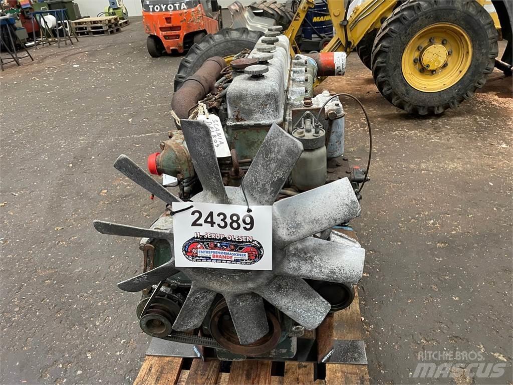 Scania D8L B09 motor. Двигуни