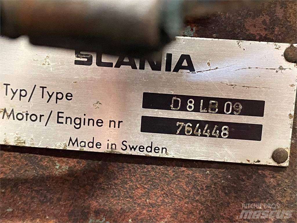 Scania D8L B09 motor. Двигуни