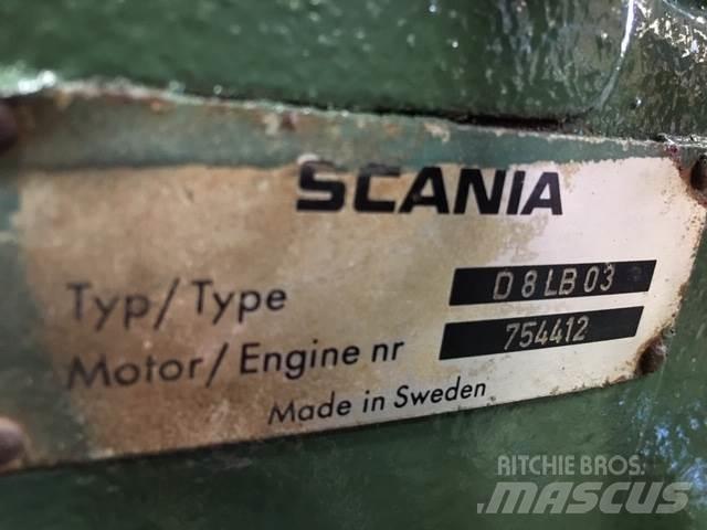 Scania D8LB03 motor Двигуни