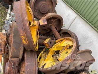  Skinnehjul ø450 mm + flange Шини
