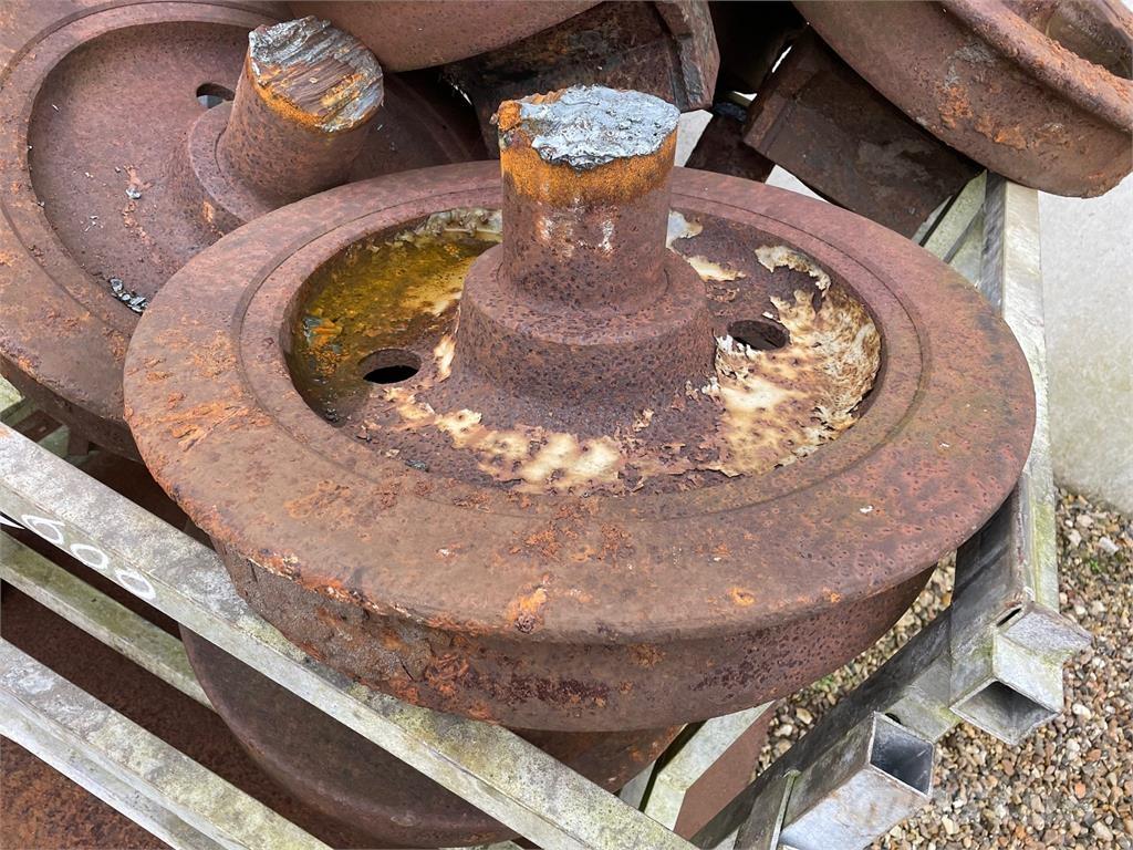  Skinnehjul, ø600 mm + flange Шини