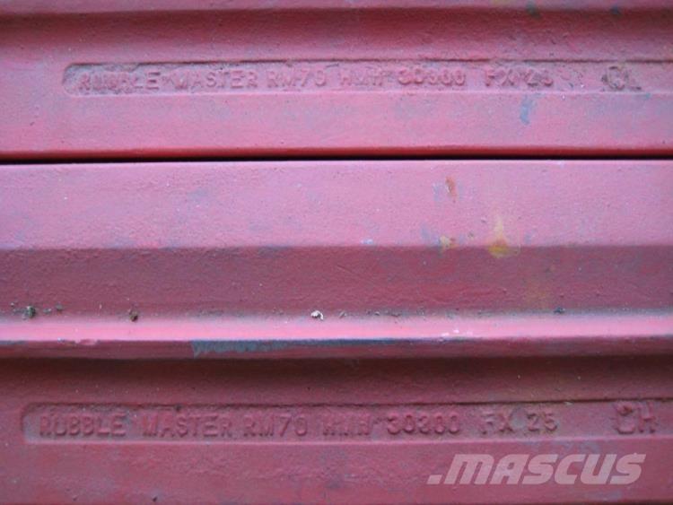  Slagler, Rubble Master RM70 Будівельні роздрібнювачі