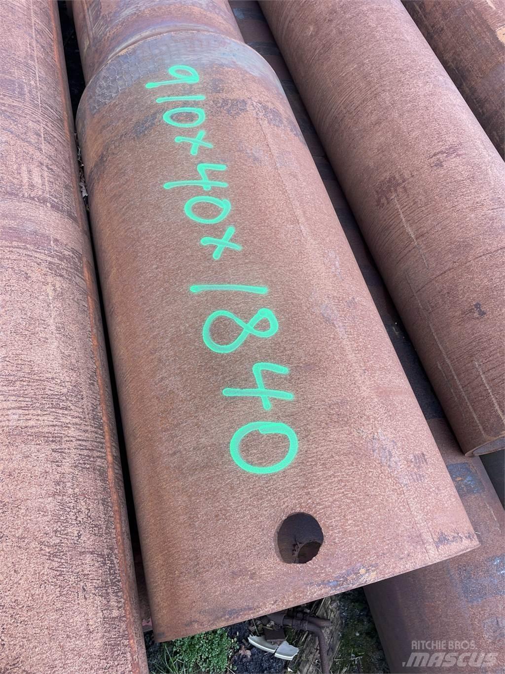  Stålrør ø910x40x1840 mm Трубопровідне обладнання
