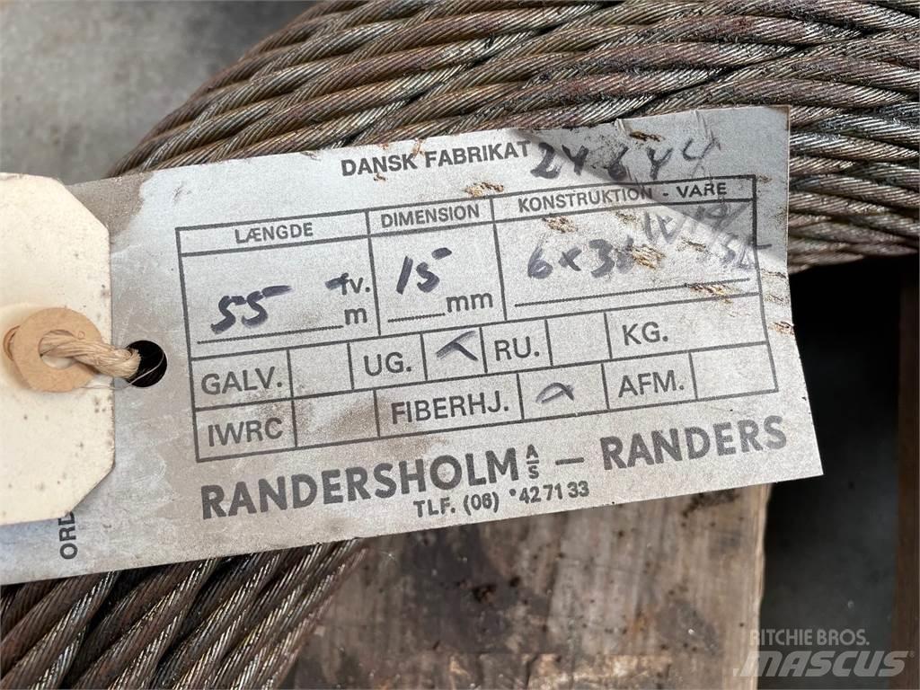  Stålwire Ø15 mm Запчастини для кранів