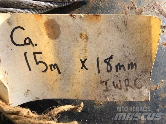  Stålwire Ø18 mm Запчастини для кранів