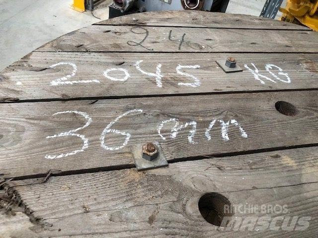  Stålwire Ø36 mm Запчастини для кранів