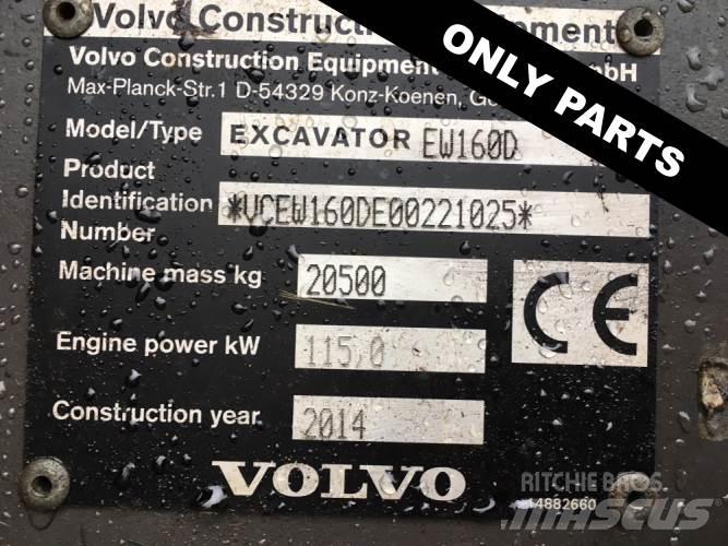 Volvo EW160D til ophug Гусеничні екскаватори