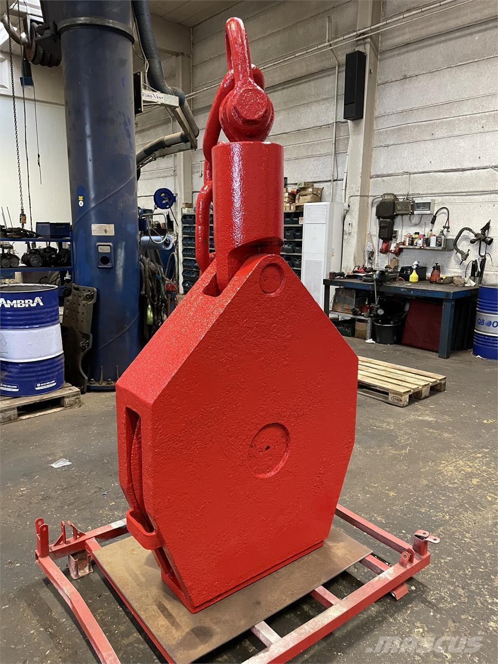  Wireblok - ca. 100 ton Запчастини для кранів