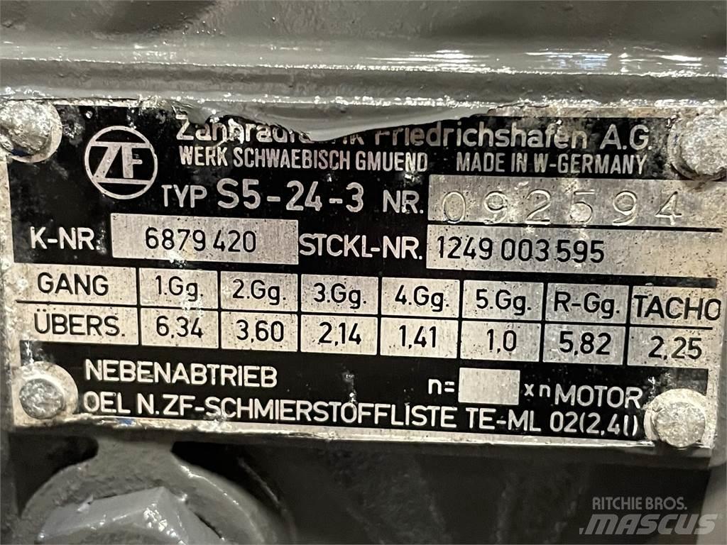 ZF gearkasse type S5-24-3 Коробка передач